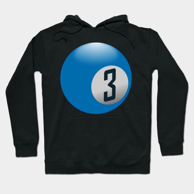 THREE Hoodie by Tees4Chill